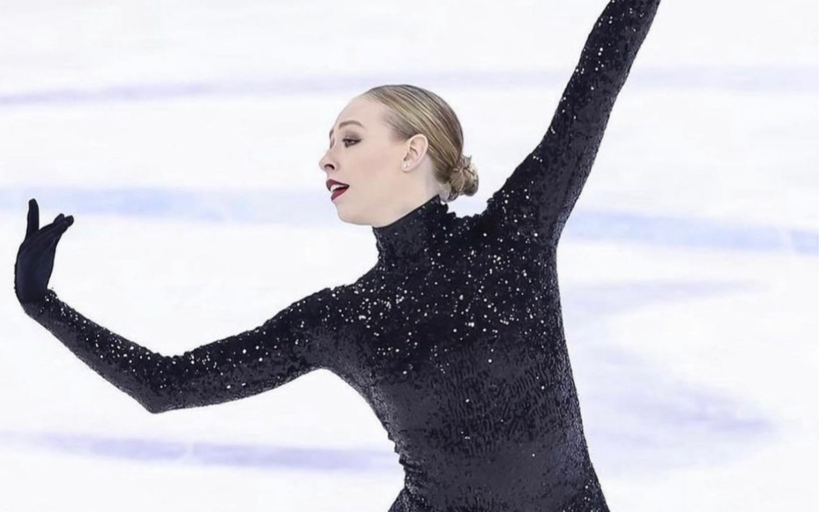 【bradie tennell】上海超级杯自由滑自摄饭拍 旋转 ending pose