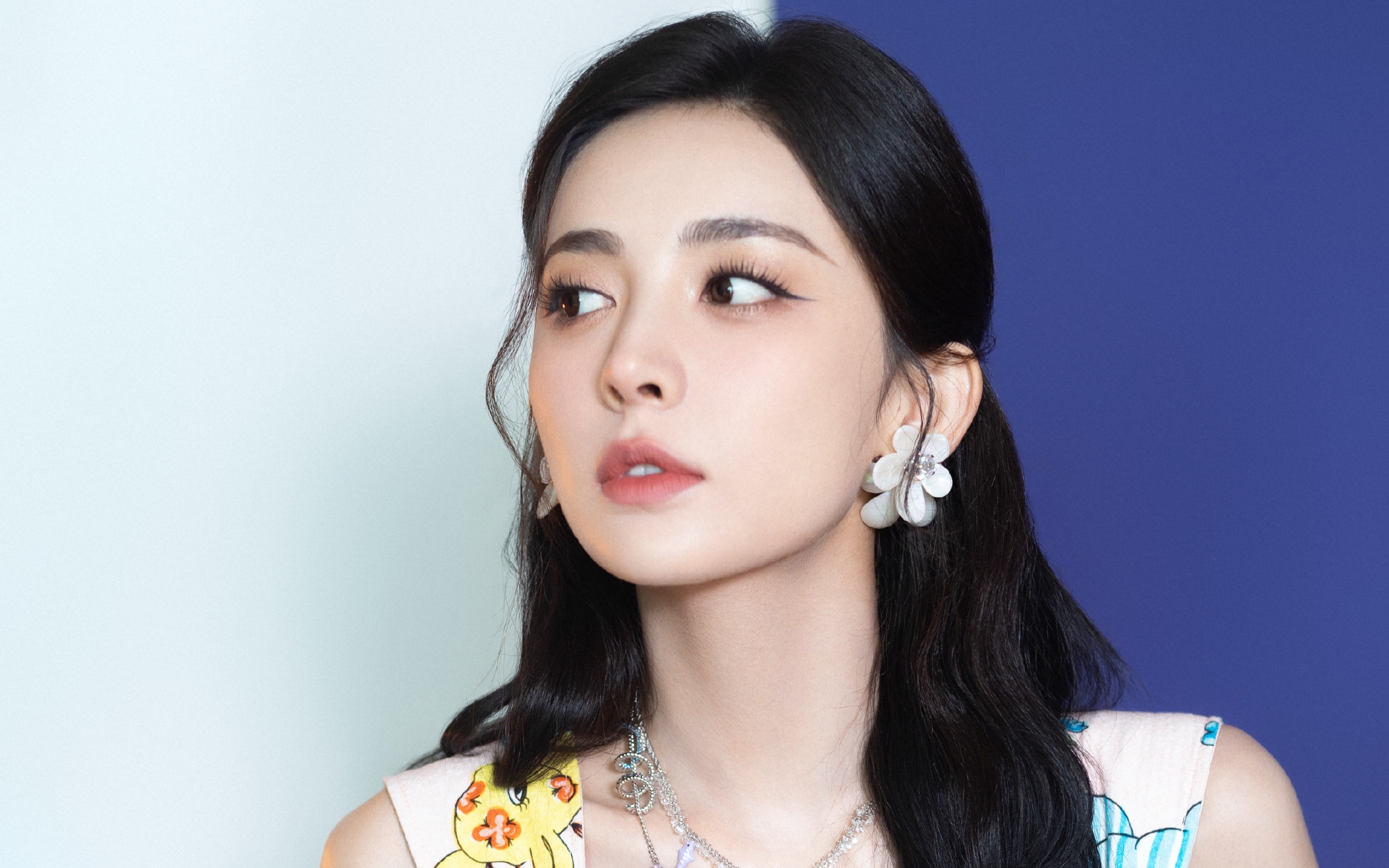 精致的面孔,好看的美女