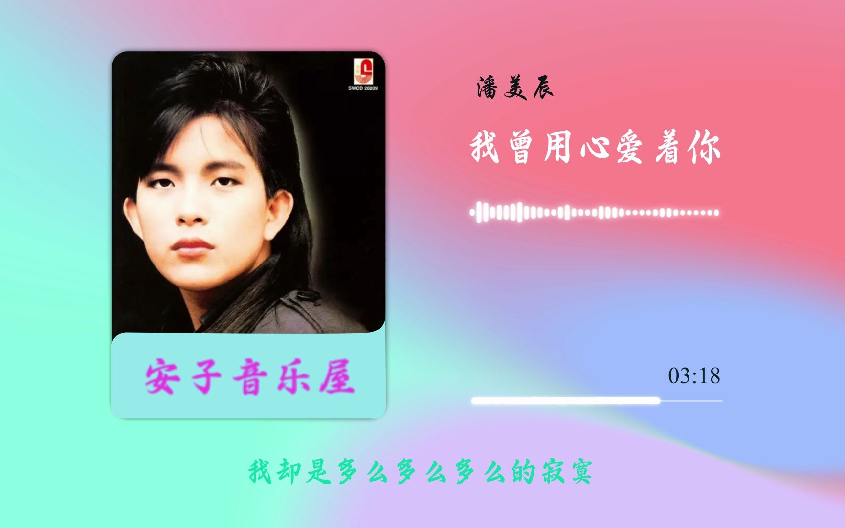 潘美辰经典歌曲(潘美辰经典歌曲听)