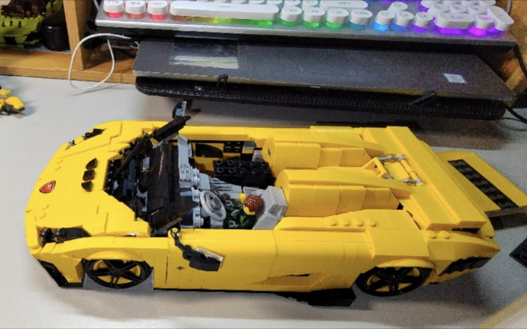 【乐高lego类积木】宇星10018柯尼塞格regera分享