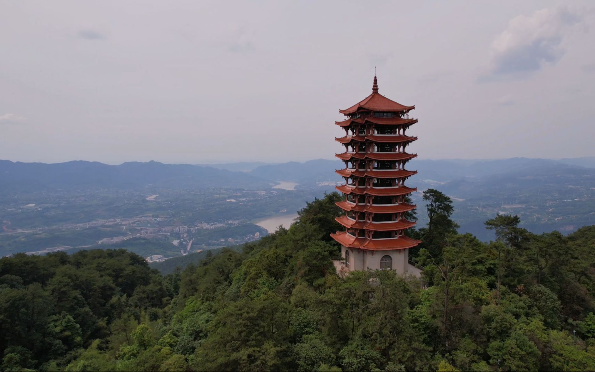 人文北碚 隐逸柏联