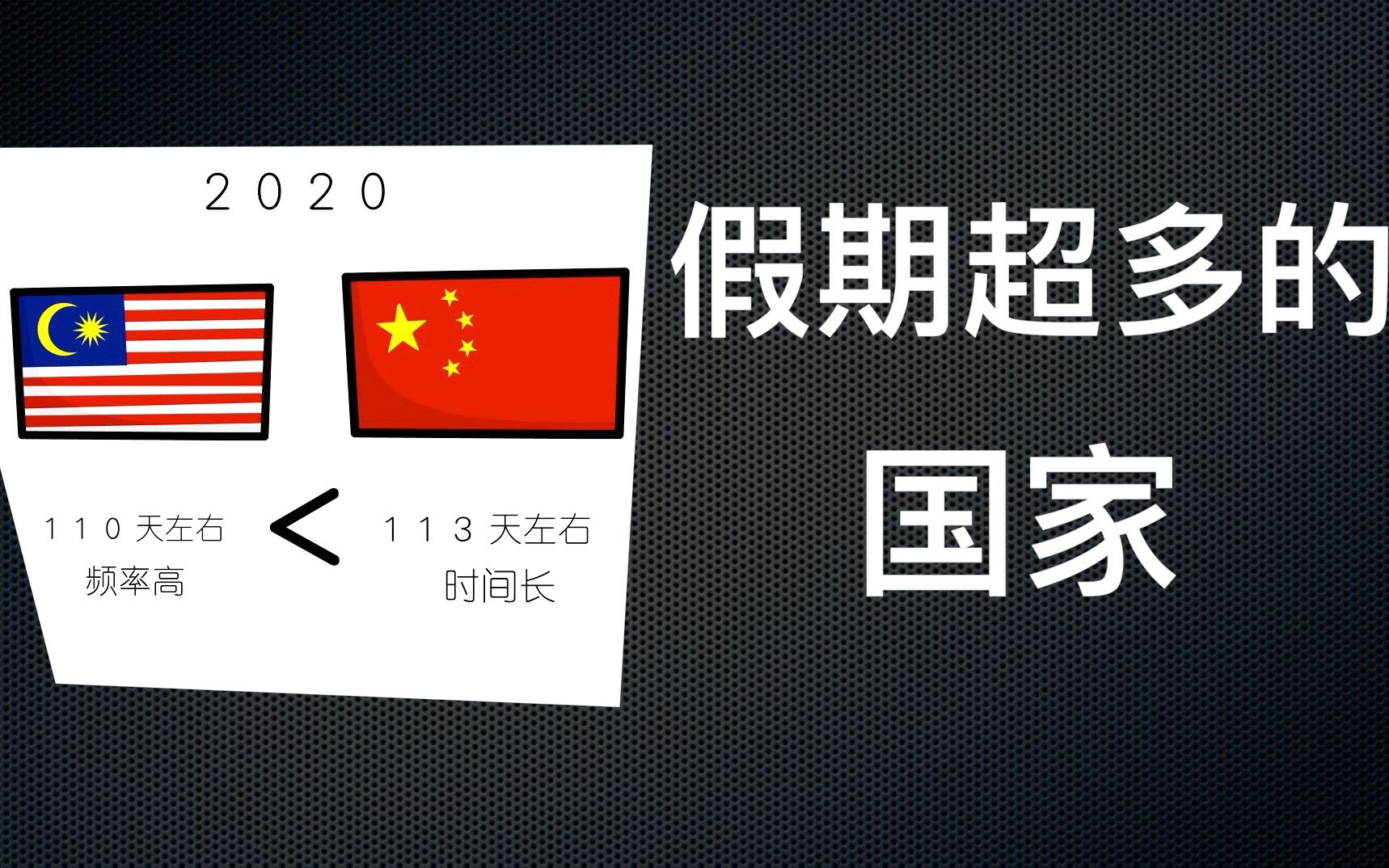 【一分钟】马来西亚是个假期超多的国家么?大家可能被骗了哔哩哔哩bilibili