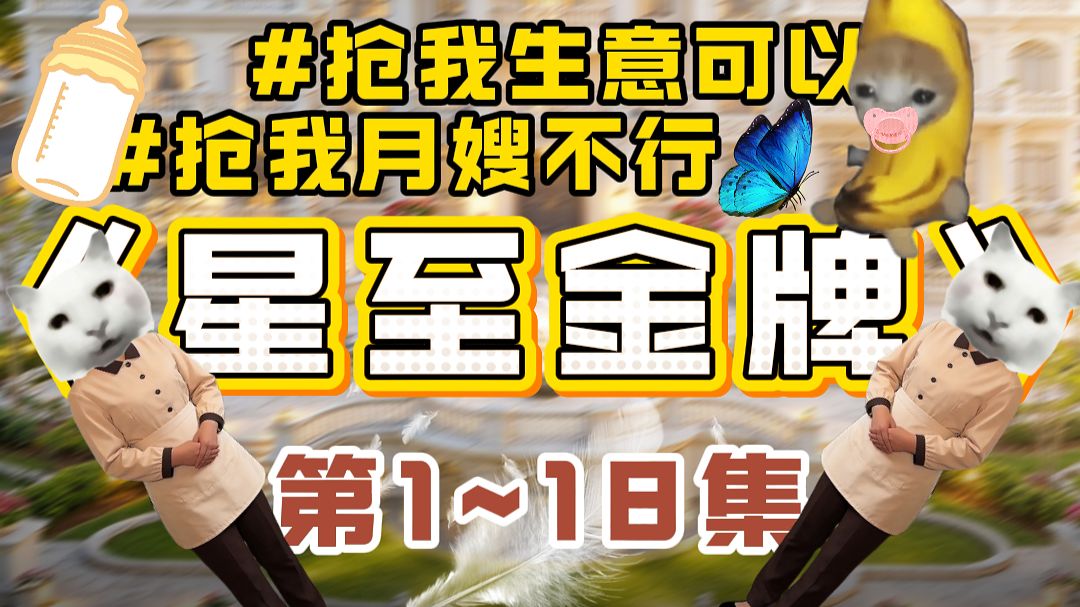 1500秒纯享蹲坑版《星至金牌》1~18集#猫meme