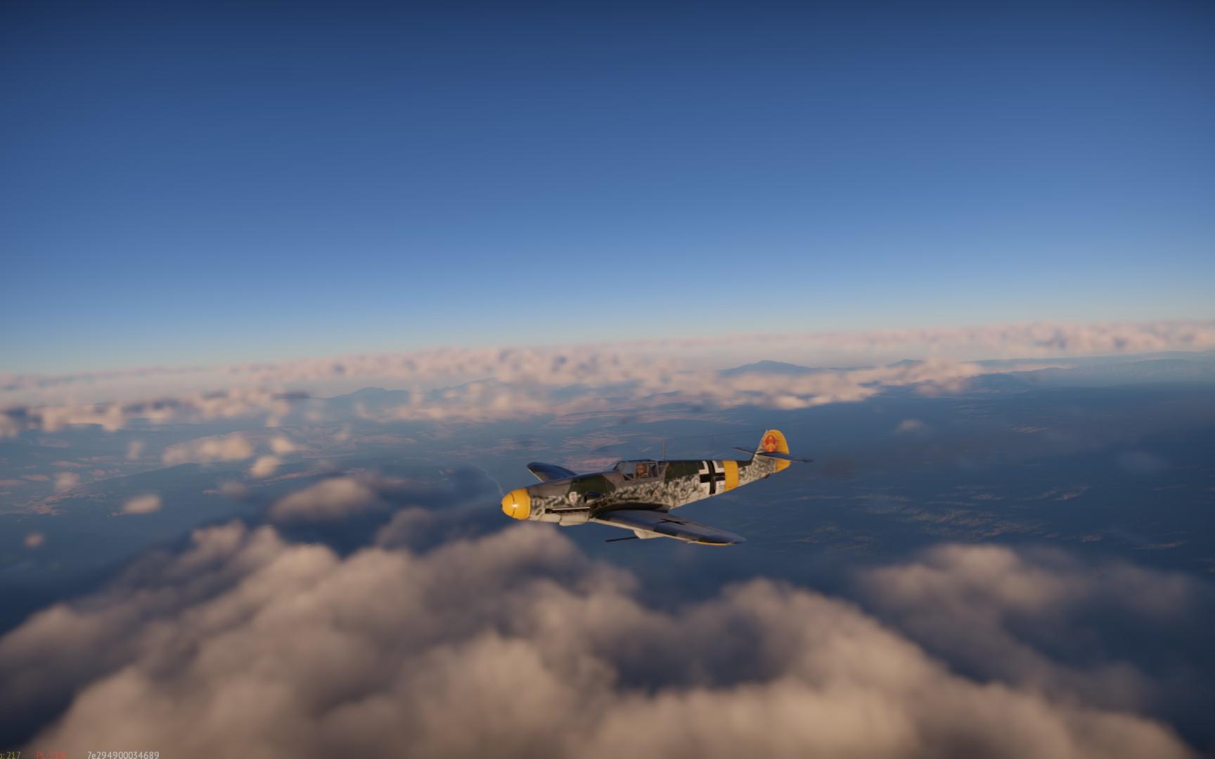 【only time】长空鹰隼 bf109f4 击杀集锦 战争雷霆>