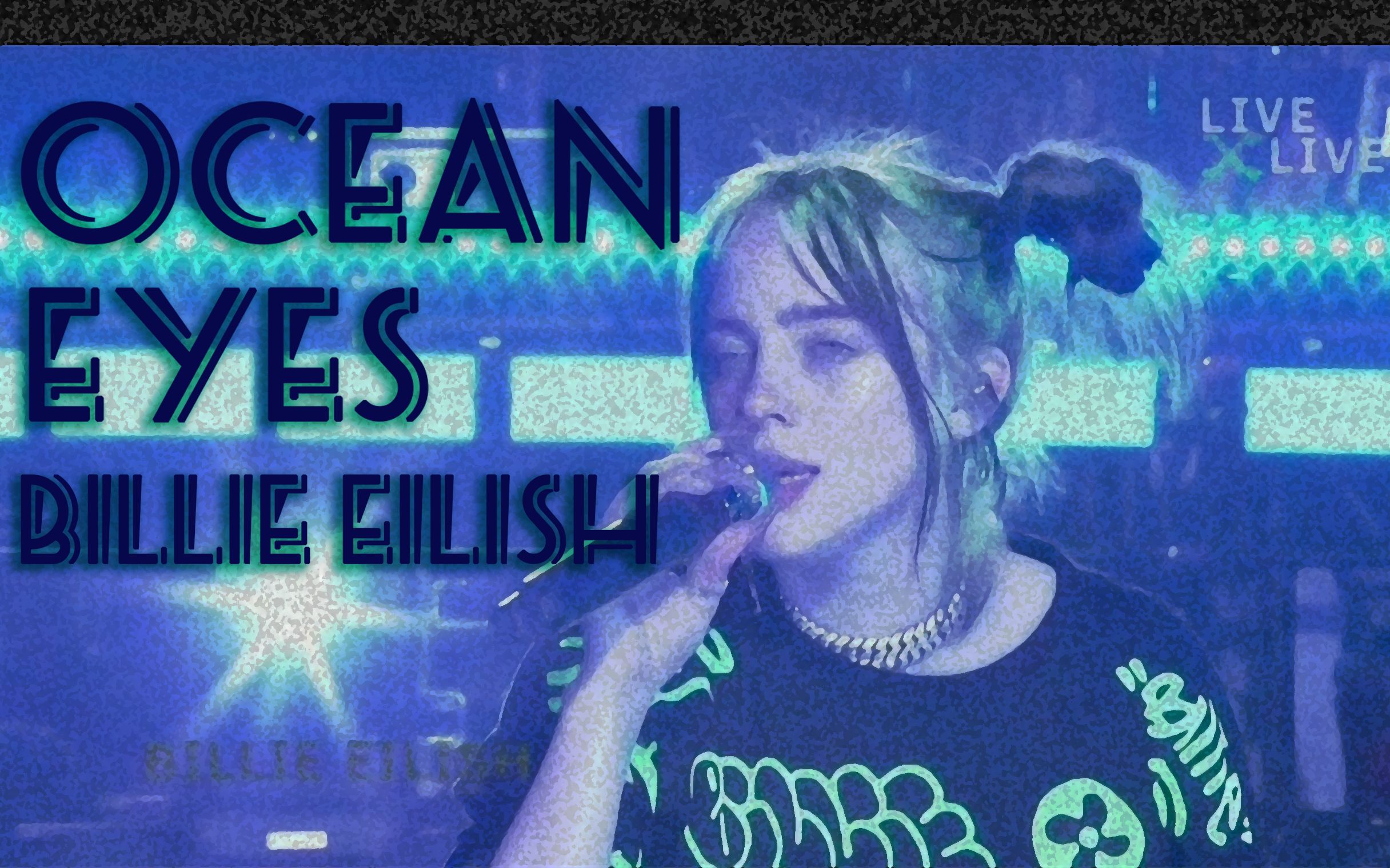 [图]Billie Eilish | Ocean Eyes [Live] Downtown Stage 2019