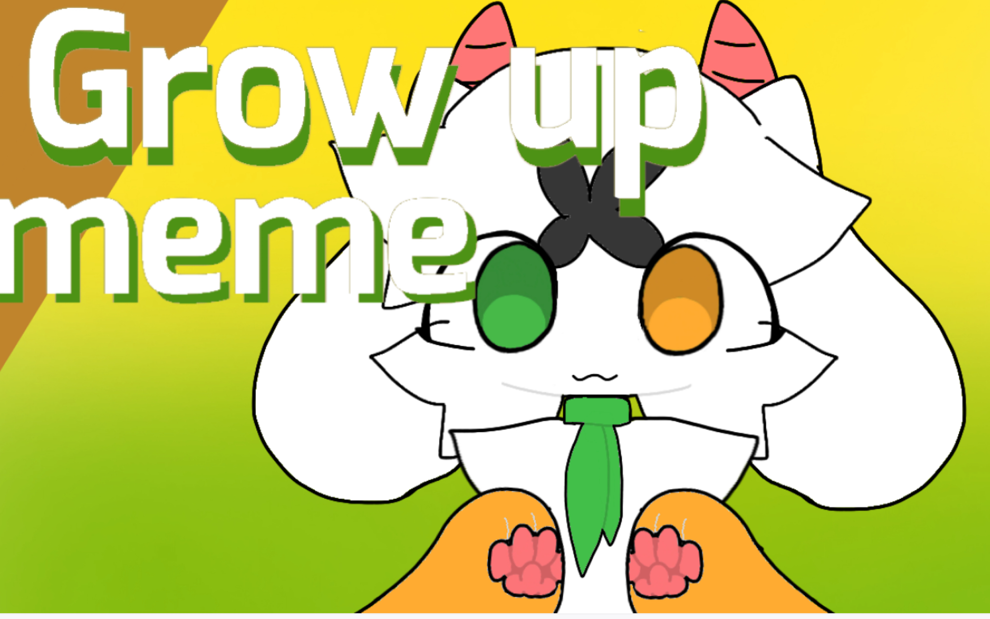 [图]【600粉贺/赠meme/骨骼】Grow up