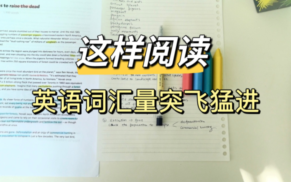 这样阅读,英语词汇量突飞猛进|词汇记忆方法哔哩哔哩bilibili