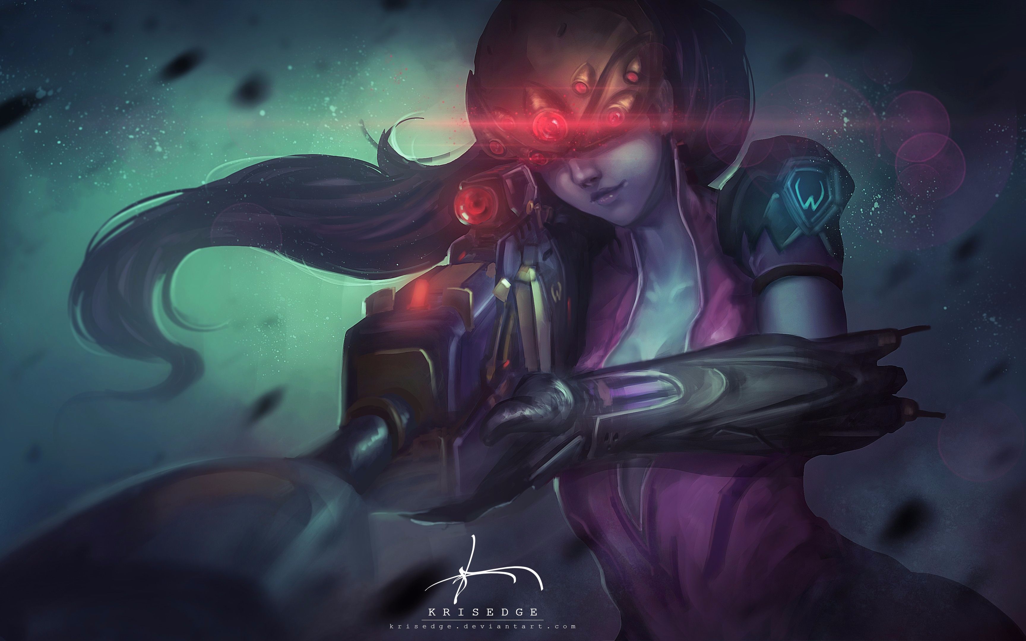 守望先锋丨js-黑百合个人精彩集锦