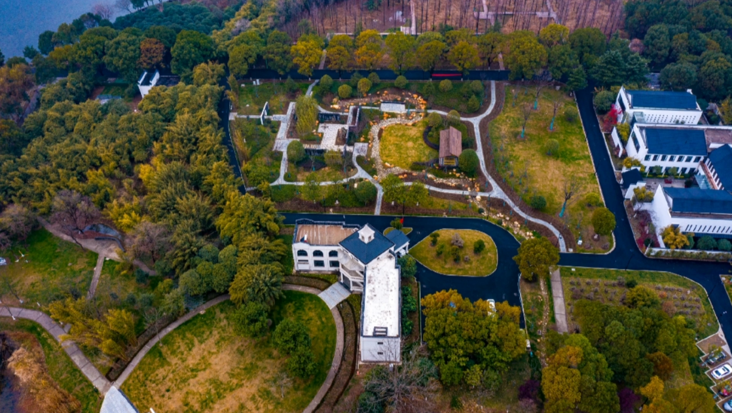 航拍张毕湖公园,历时一年多改造升级如今怎么样?上帝视角带你逛公园