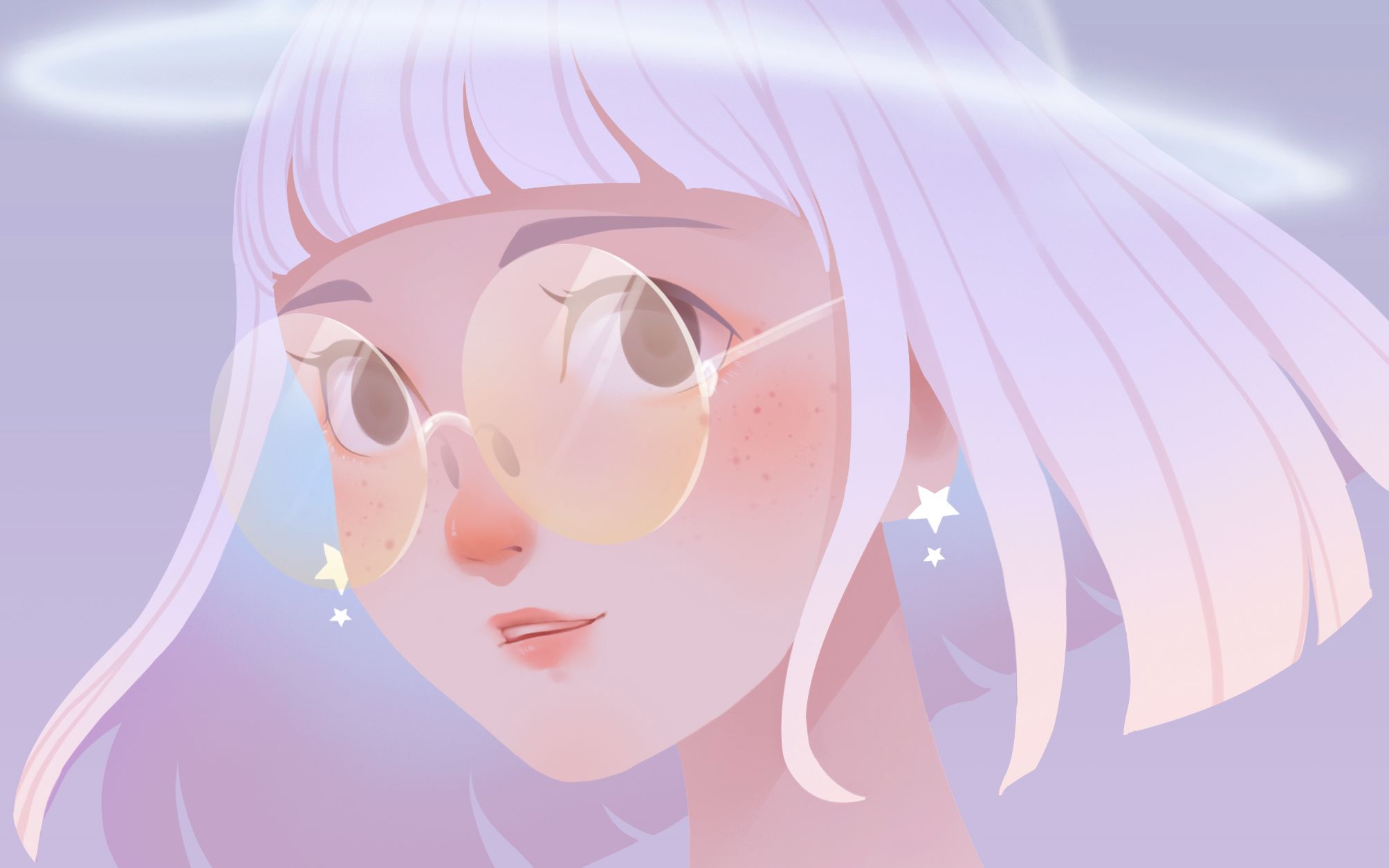 星蔚插画课-清新人物画法_哔哩哔哩_bilibili