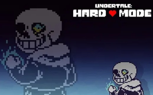 UnderTale Sans Fight Hard Mode]Harry的困难sans完整版通过!_哔哩哔哩bilibili