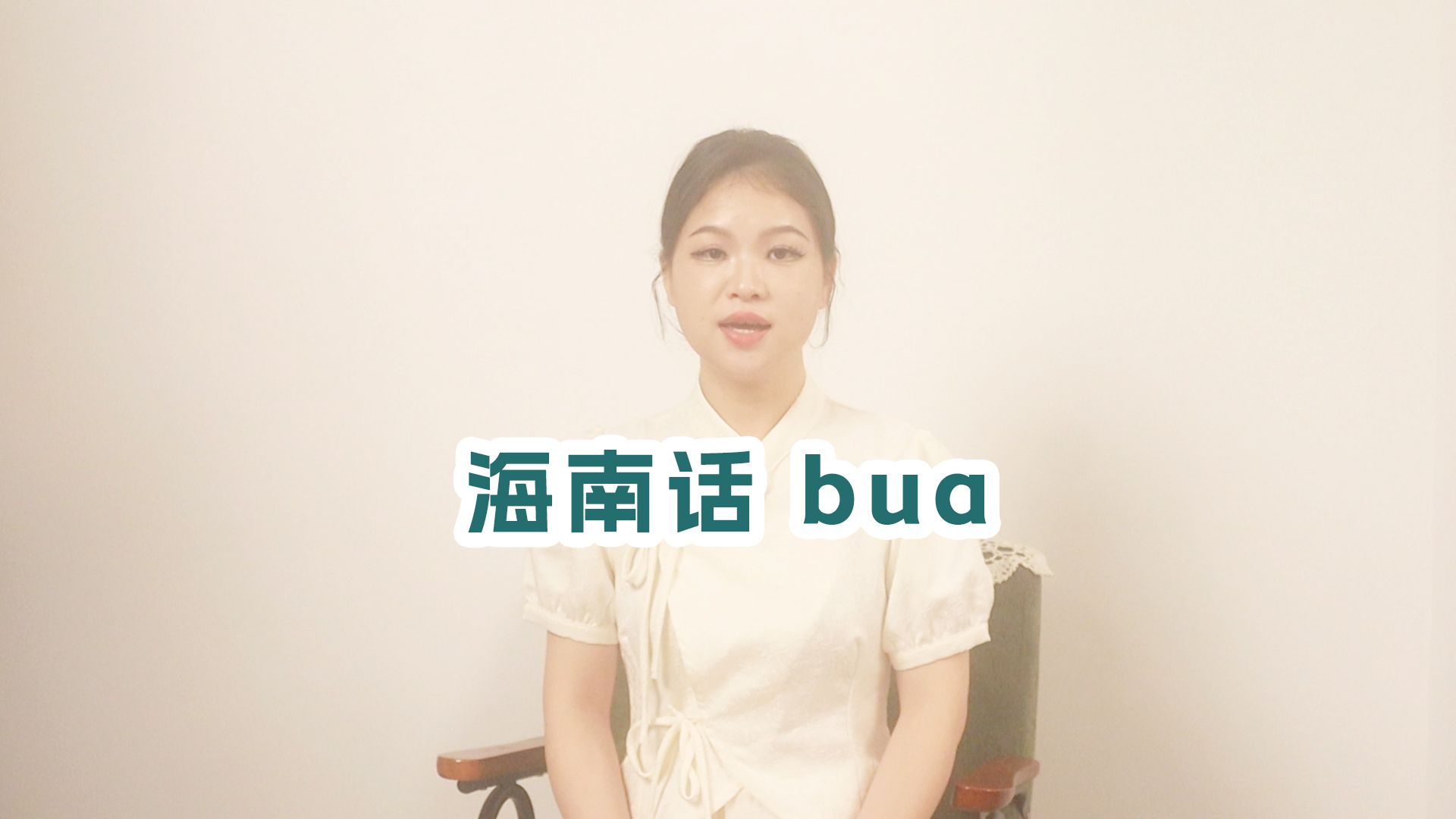 海南话bua用普通话怎么说?哔哩哔哩bilibili