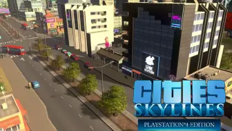 Ps4 都市天际线 Cities Skylines 这样一个公共交通换乘枢纽广场可以看很久 哔哩哔哩 Bilibili