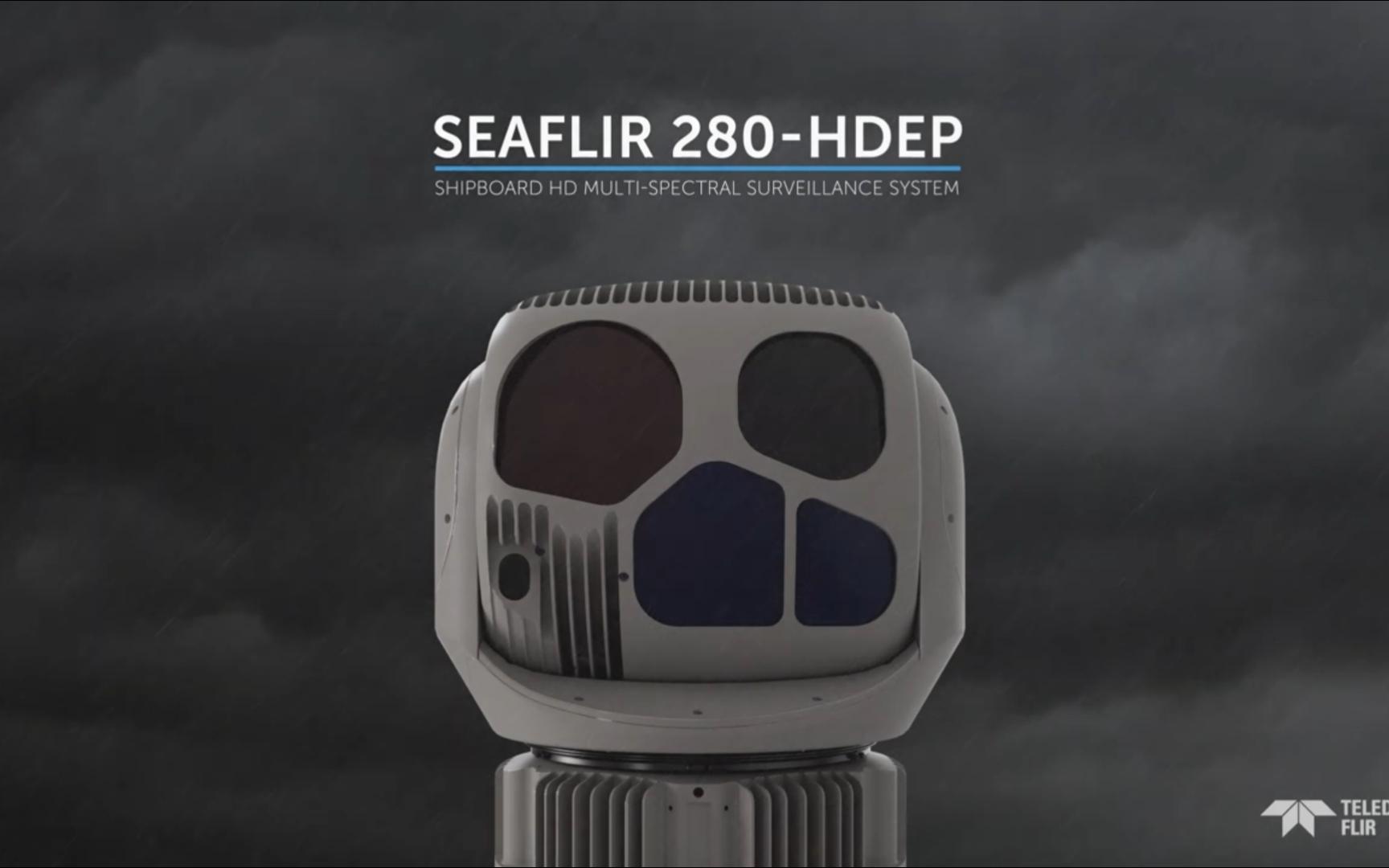 经典舰载光电吊舱SeaFLIR 280HDEP哔哩哔哩bilibili