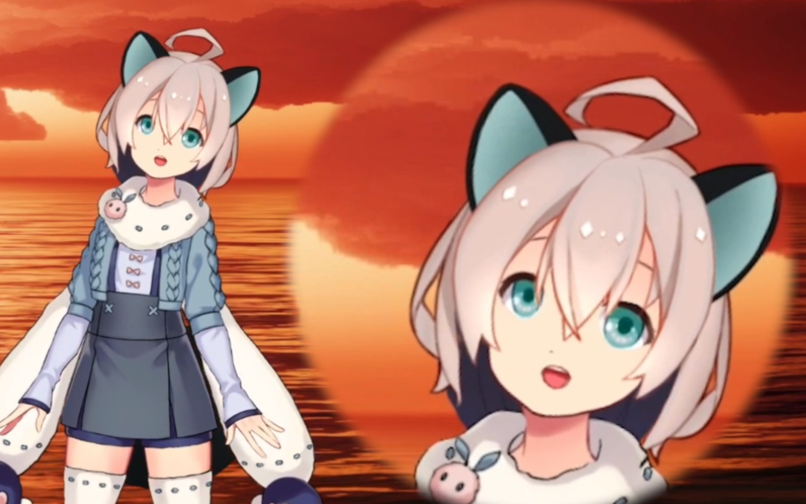 【live2d】新人动画测试