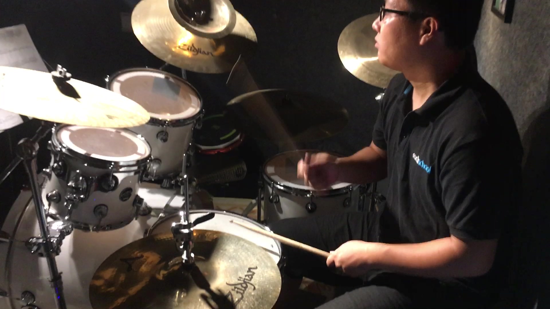 westcoastrollinrockschool架子鼓