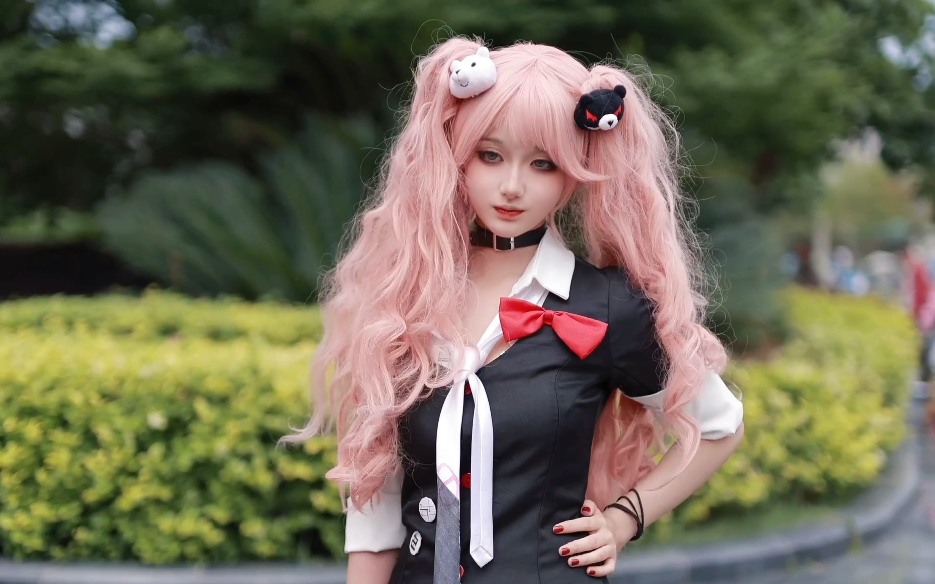 成都漫展5.1 isp cos / 10s江之岛盾子 (4k)