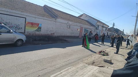 农村风俗 #实拍大出殡农村风俗