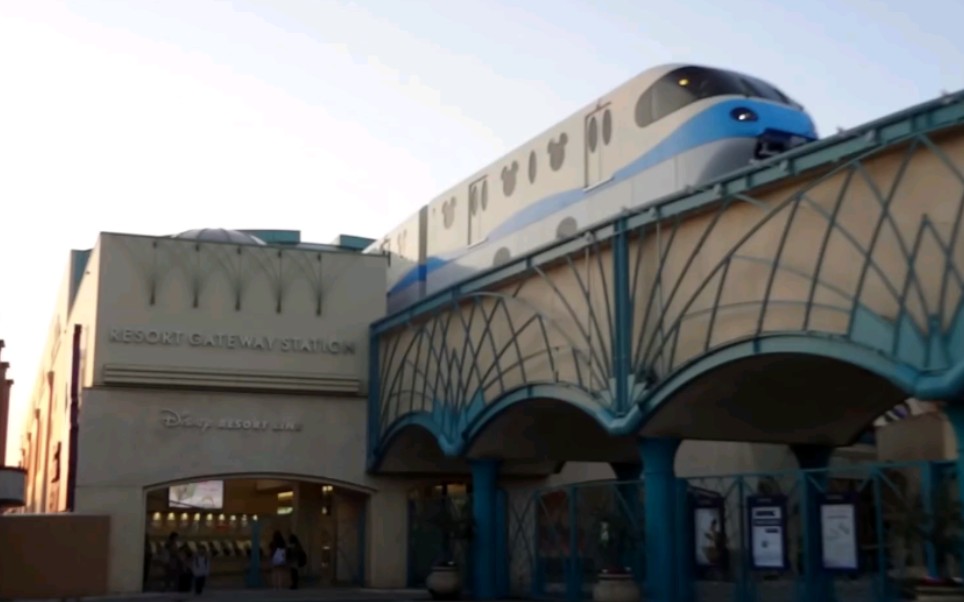 治愈系作业用东京迪士尼乐园单轨线车站内bgm合集