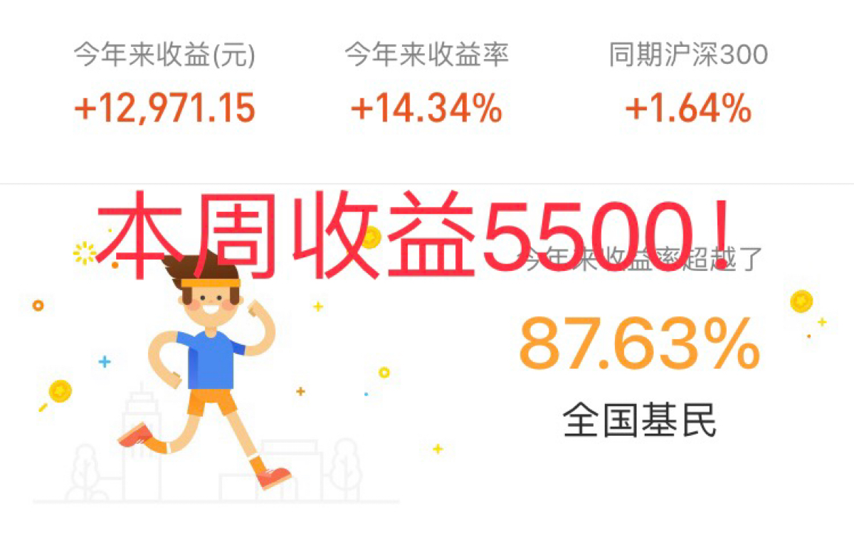 【券商连续暴涨!!】8万基金实仓,重仓券商,本周收益5500,操作心得与经验分享,一起看看吧!哔哩哔哩bilibili