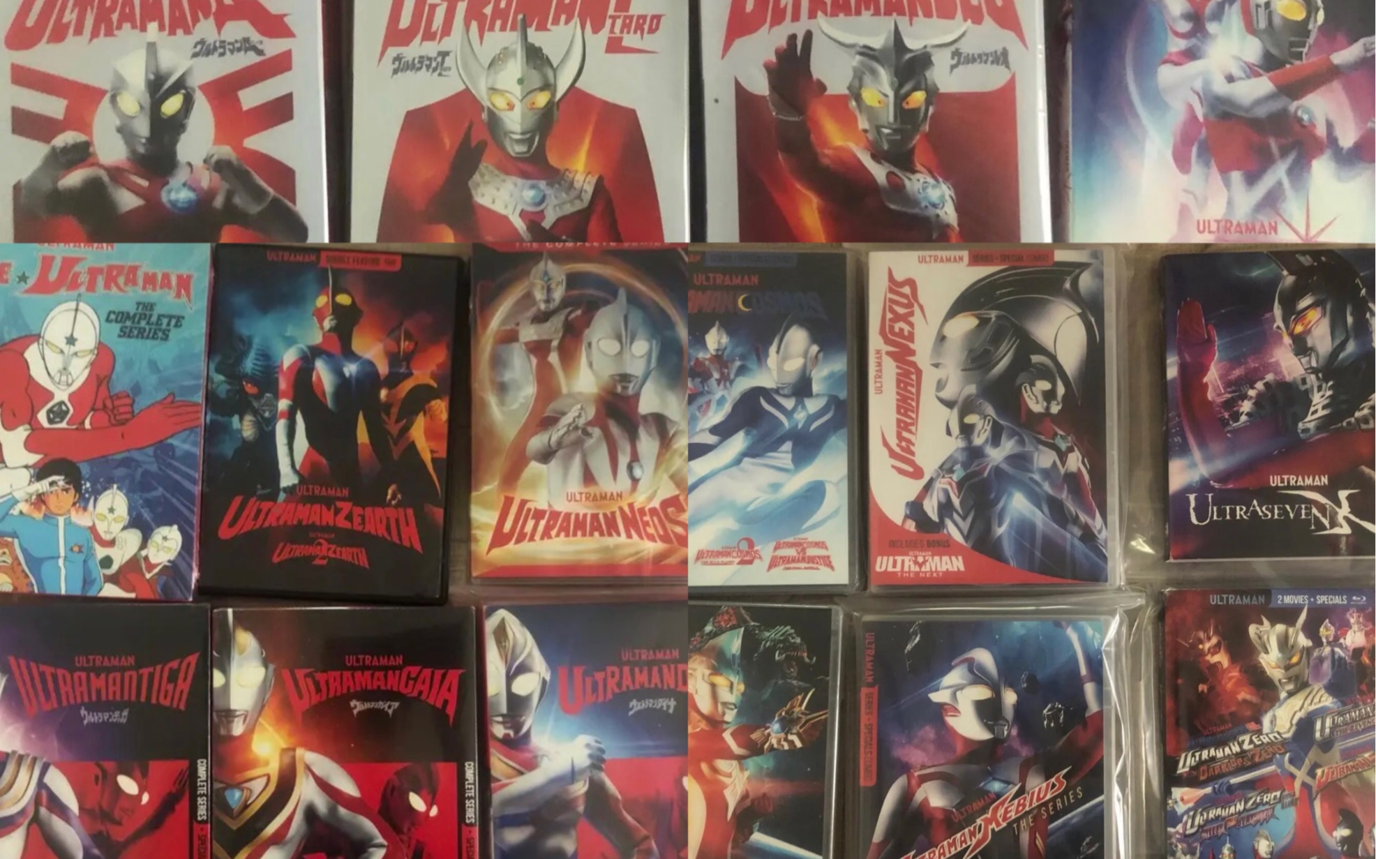 昭和平成奥特曼 美版bd/dvd