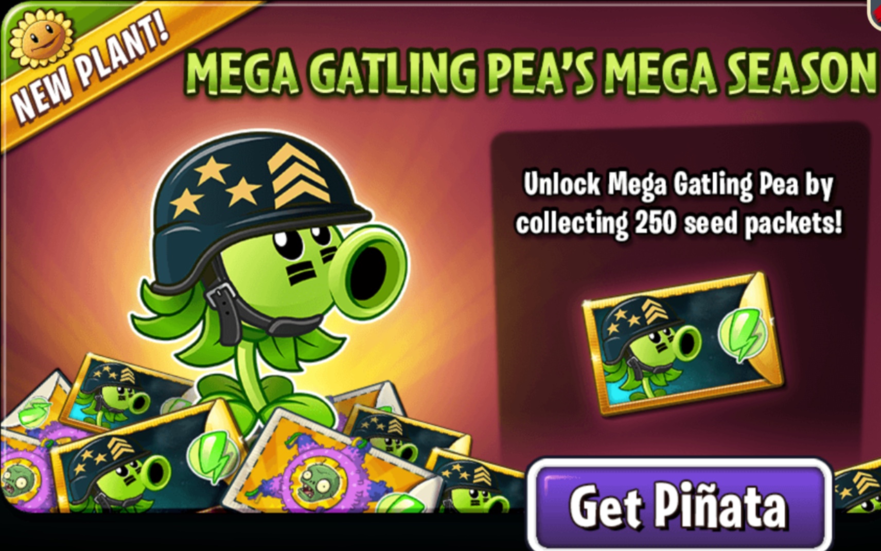 【xm_why】超级机枪射手 mega gatling pea —— 史诗任务第二十三期