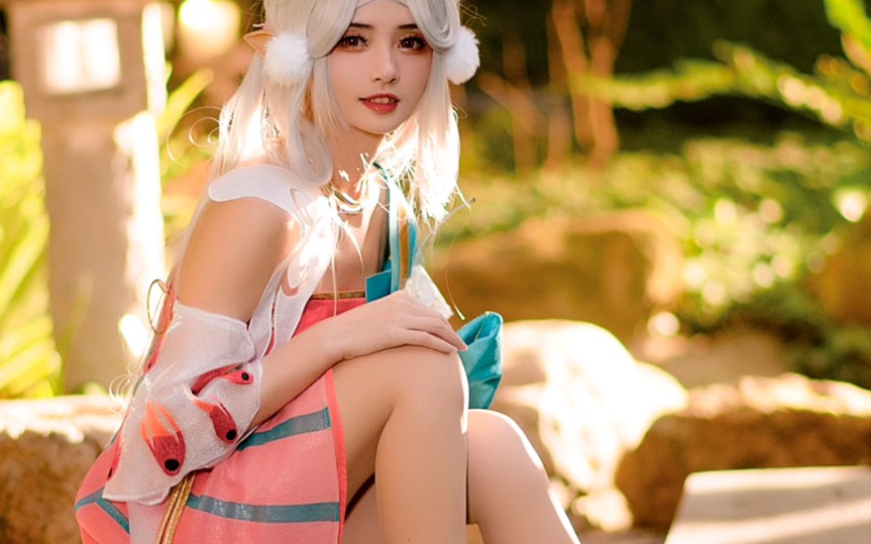 小姐姐 cos 王者荣耀