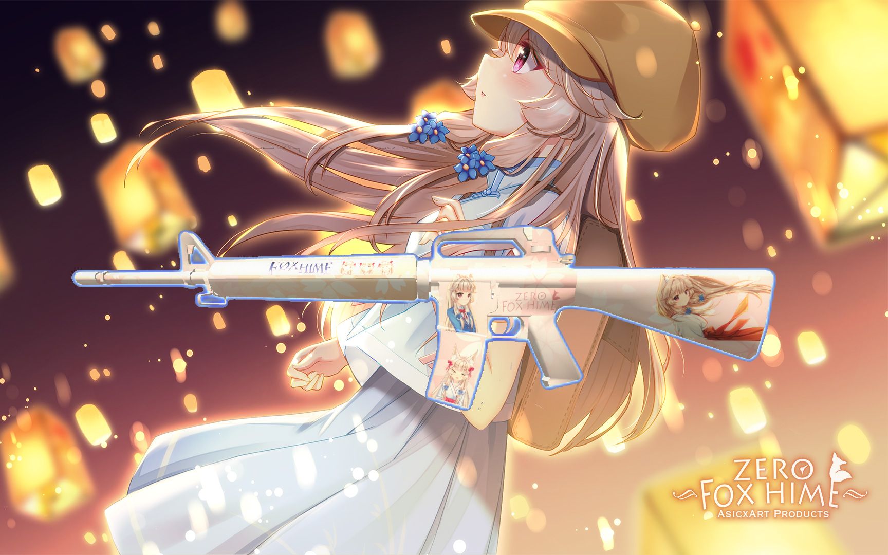 【求生之路2mod】《fox hime》茉莉m16a2