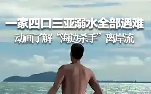 Tải video: 一家四口三亚溺水全部遇难，动画了解“海边杀手”离岸流。