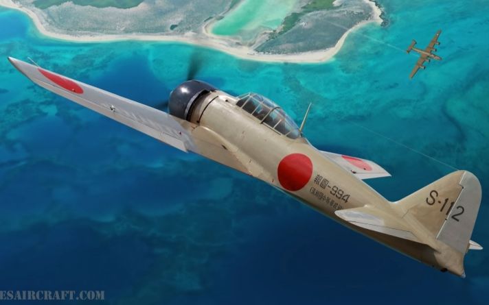流星出品a6m3零战三二型日系风格的剪裁翼零战战争雷霆