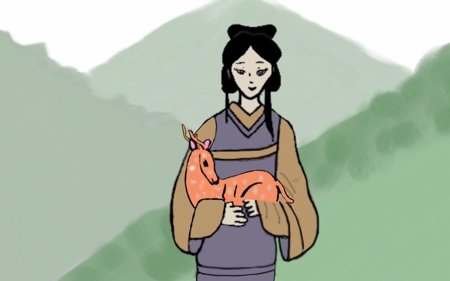 鹿女传说【2022届信息艺术专业学生作品展示】