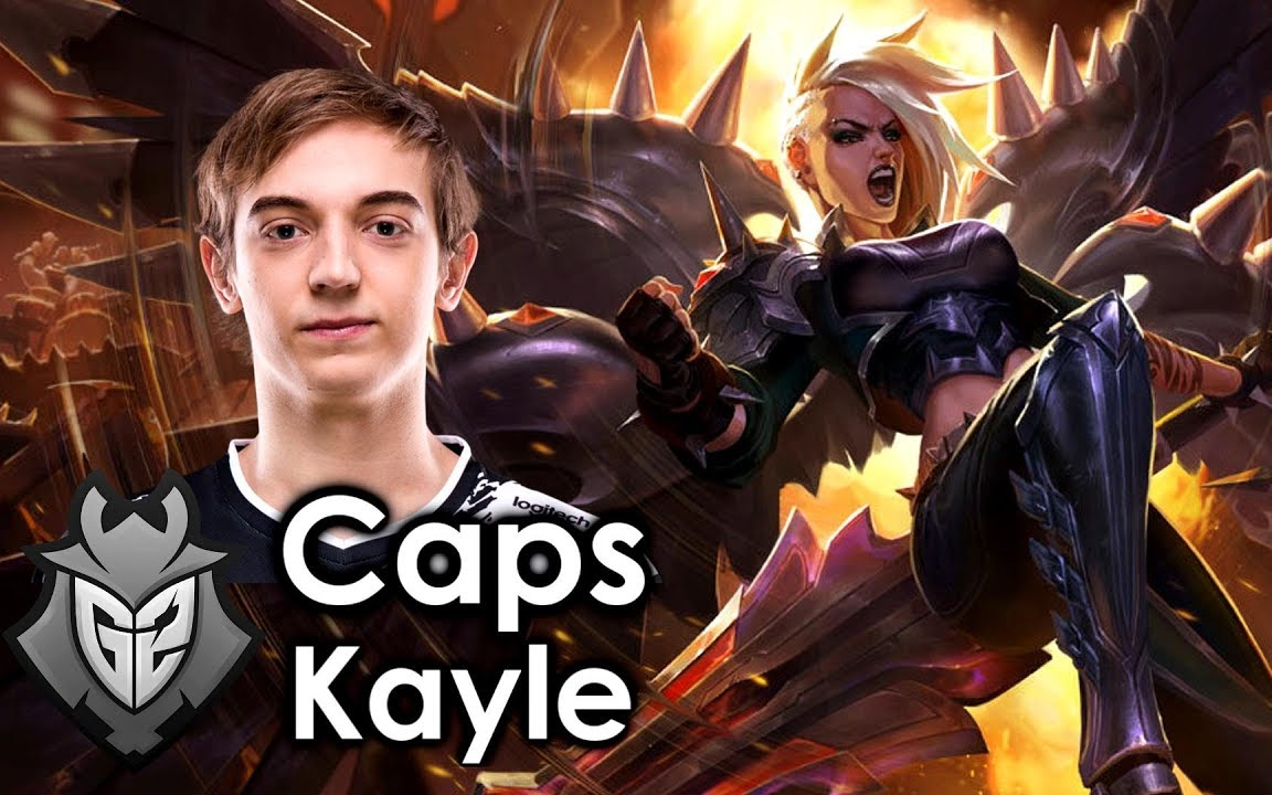 英雄联盟lol - caps新版天使操作视频