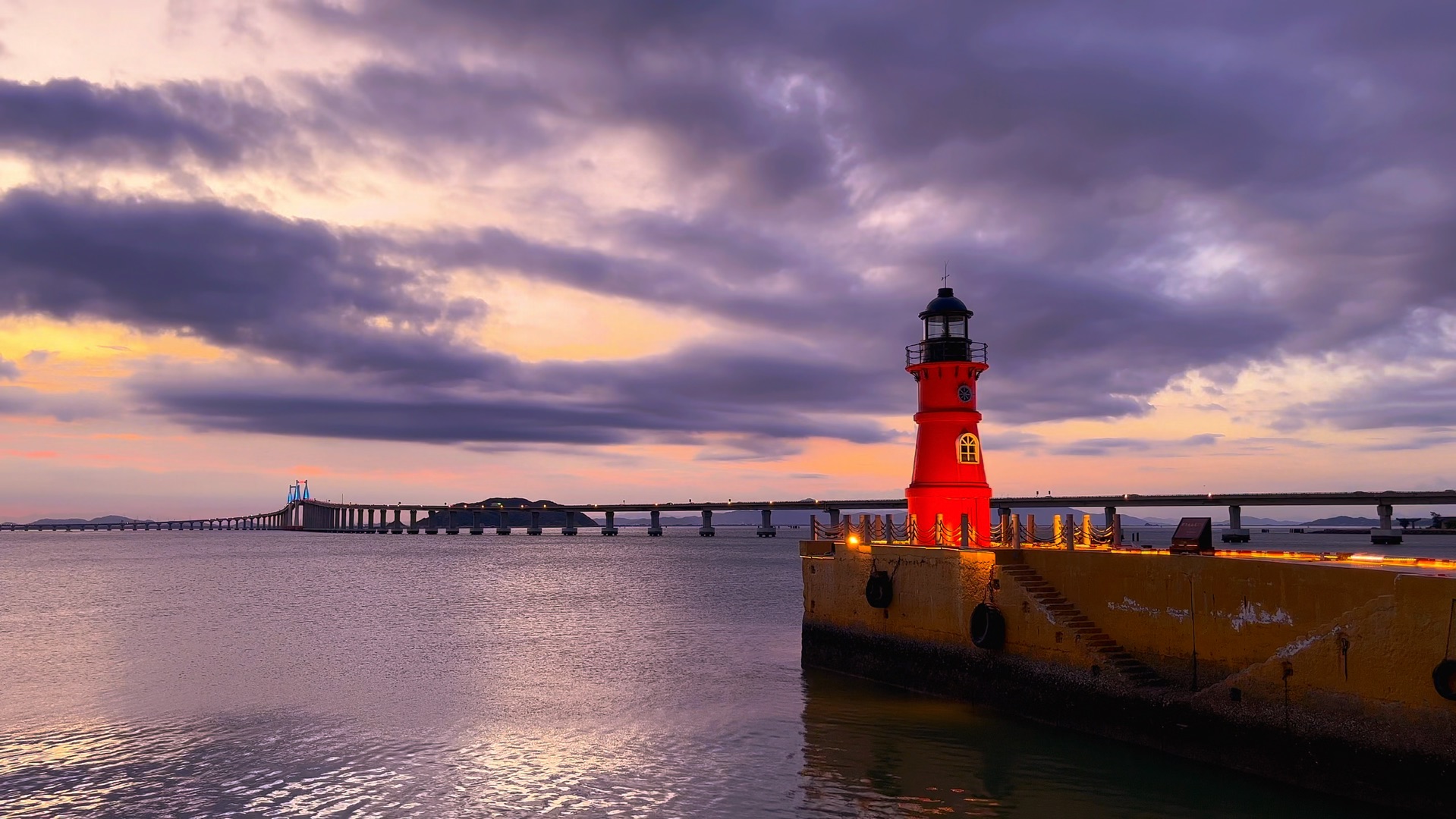 南澳的落日太嚣张