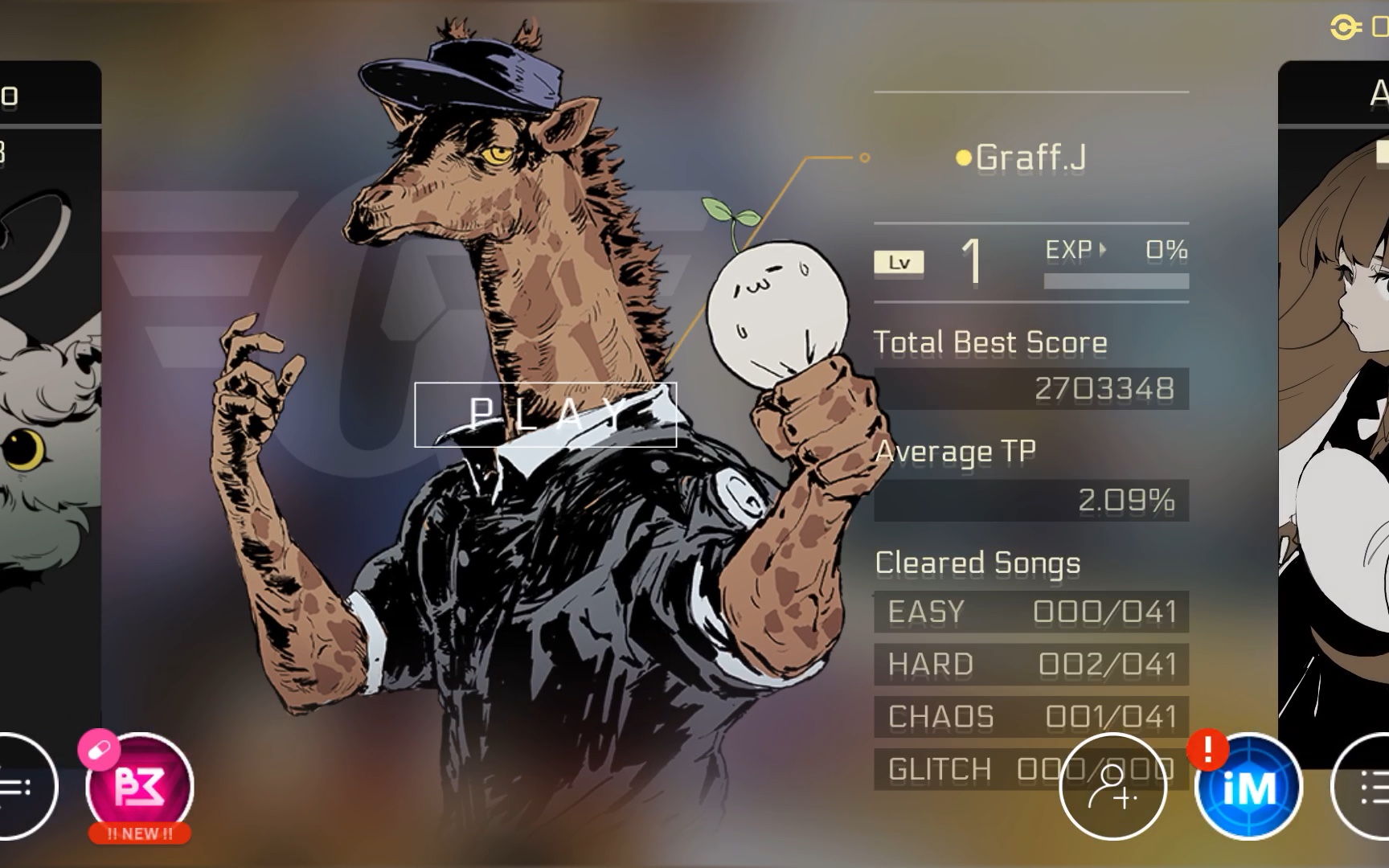 【cytus2】新人物长颈鹿歌曲试玩