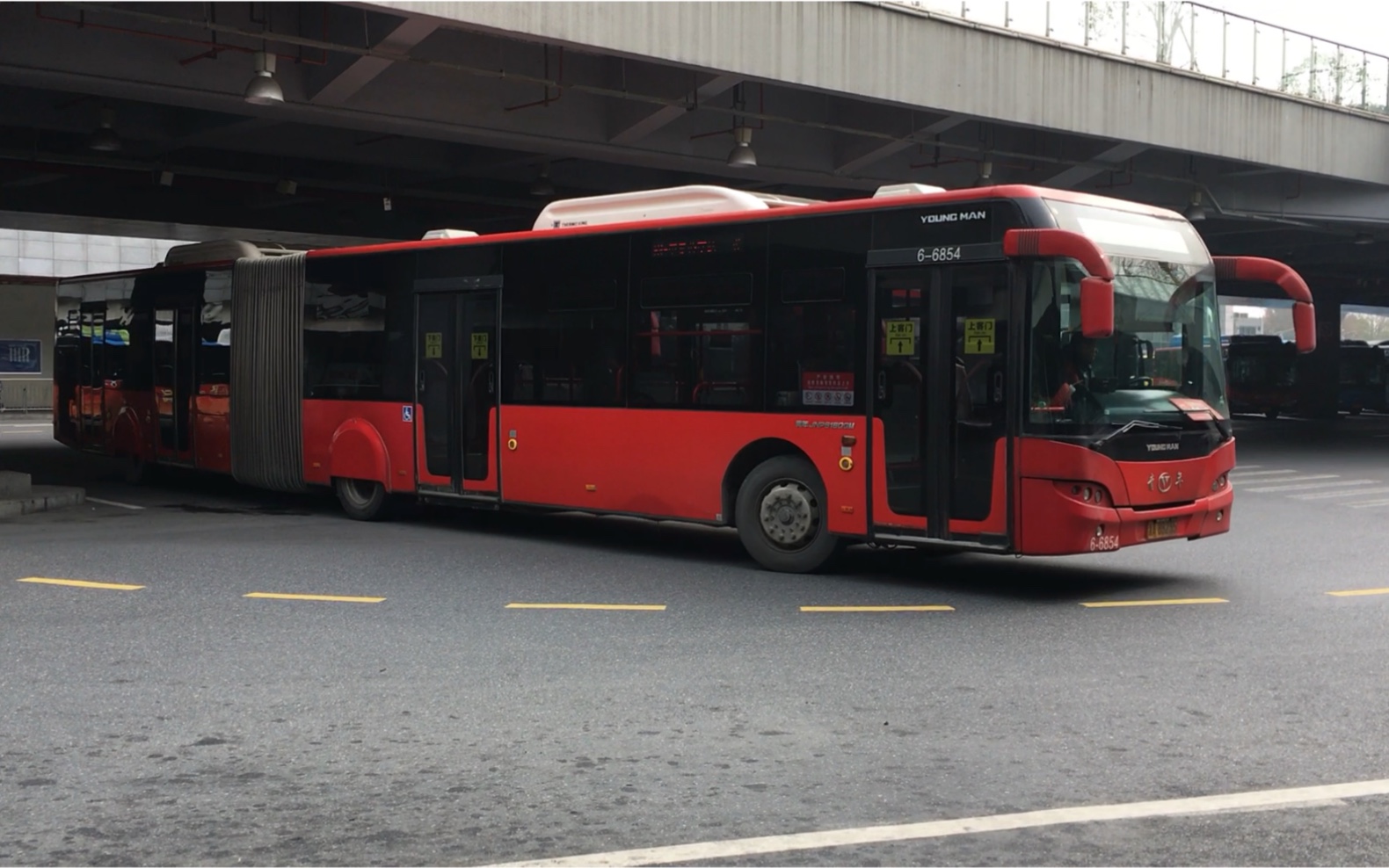 杭州公交jnp6180gmb4路66854