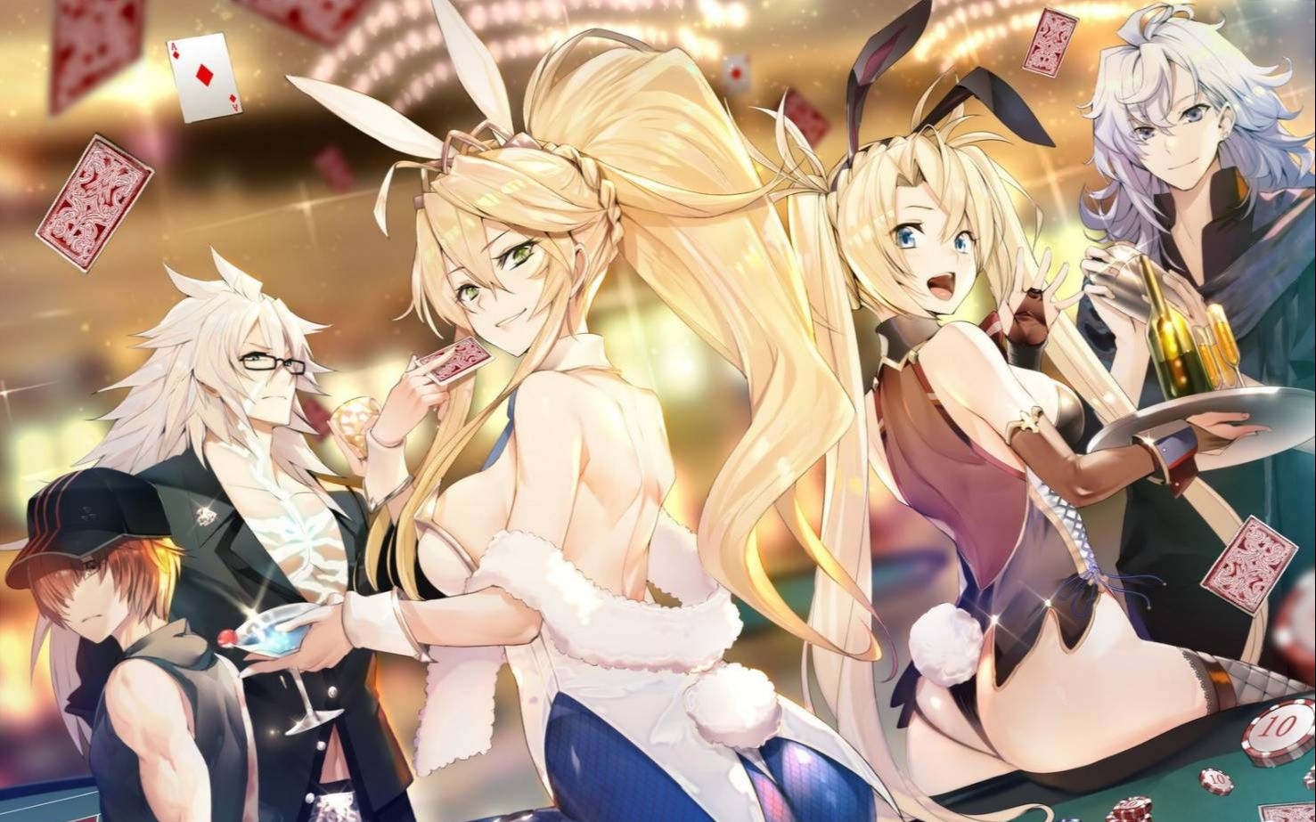 【fgo】泳装4期高难复刻3t 卡美洛发牌员阿尔托利亚(ruler):真正的