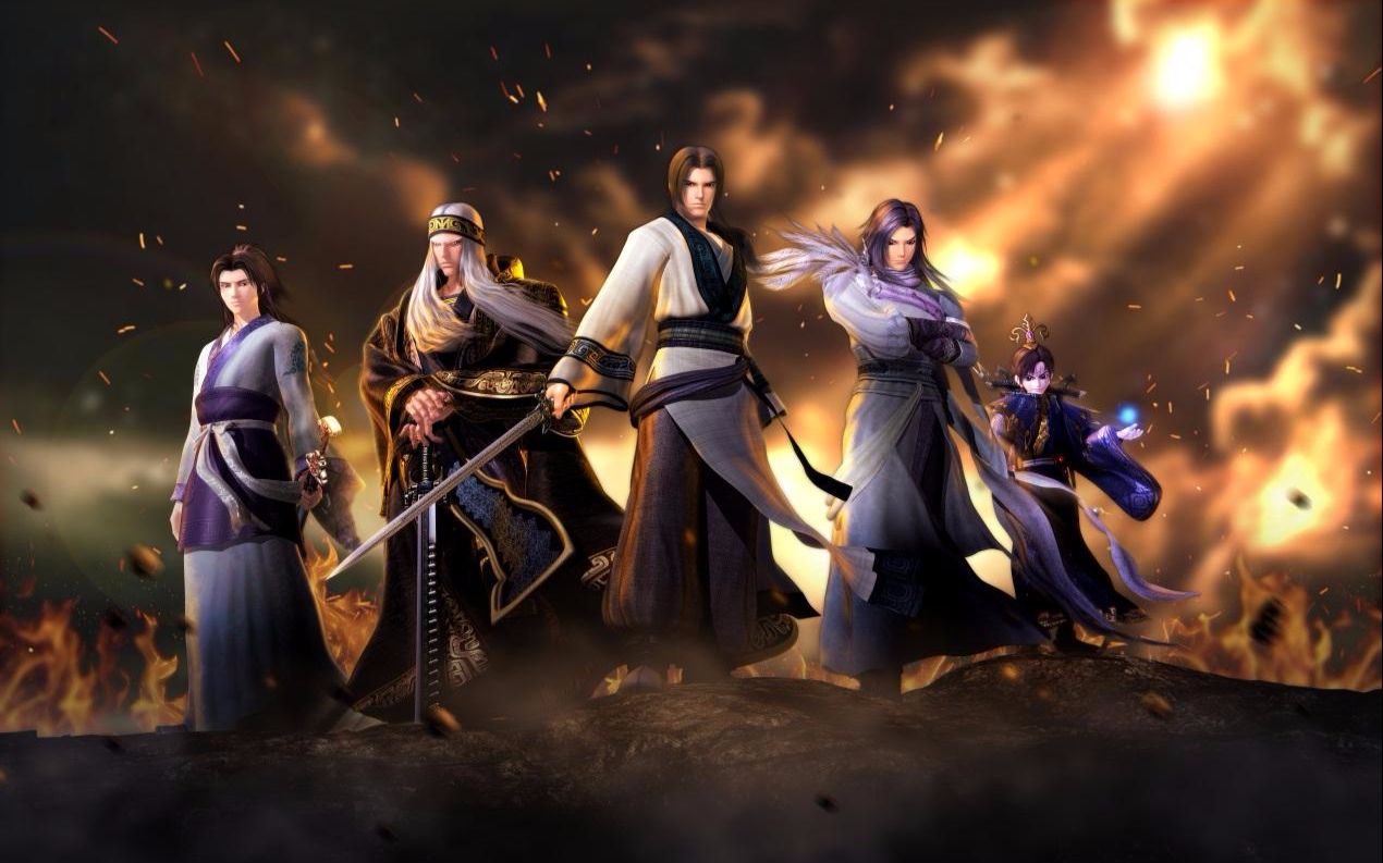 江湖意秦时明月群像用剑三打开秦时一剑名动天与地