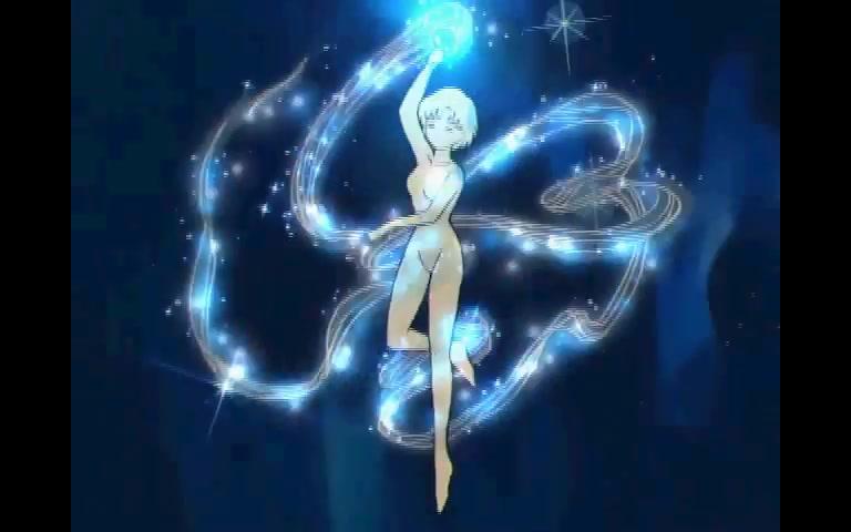 老版美少女战士第四五季水星变身特效幻彩版ver1