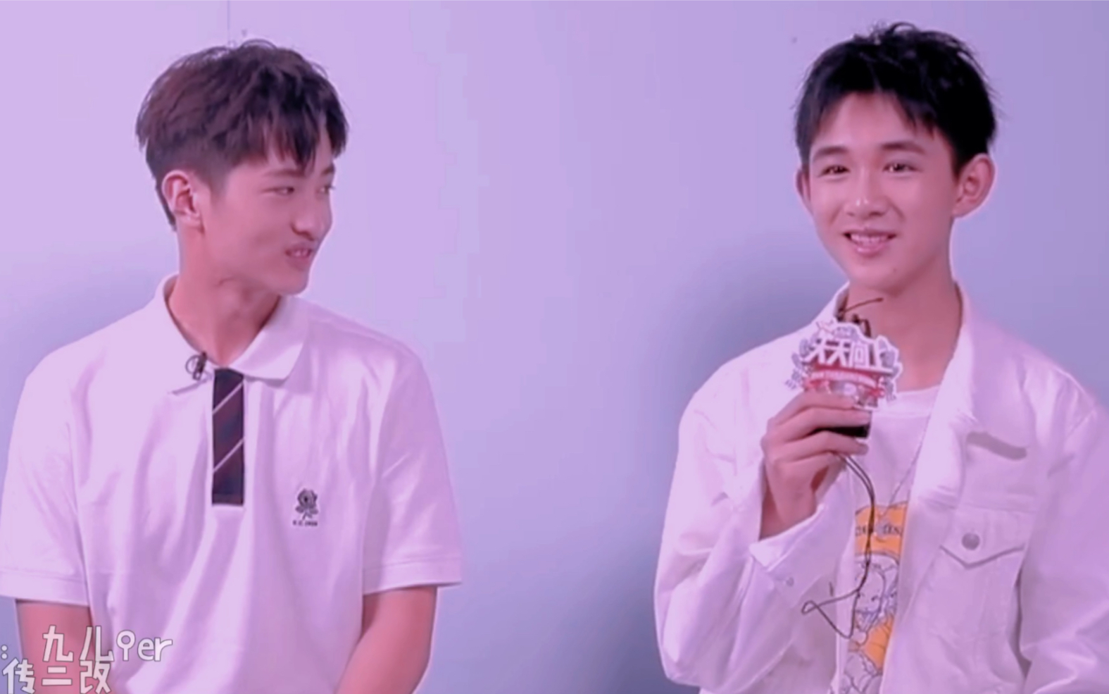 史彭元x荣梓杉|ttxs采访显微镜糖点