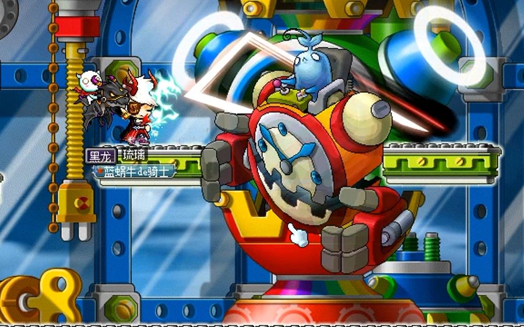 玻璃解说枫叶冒险岛079第八十四期四大世界级boss之一的闹钟帕普拉