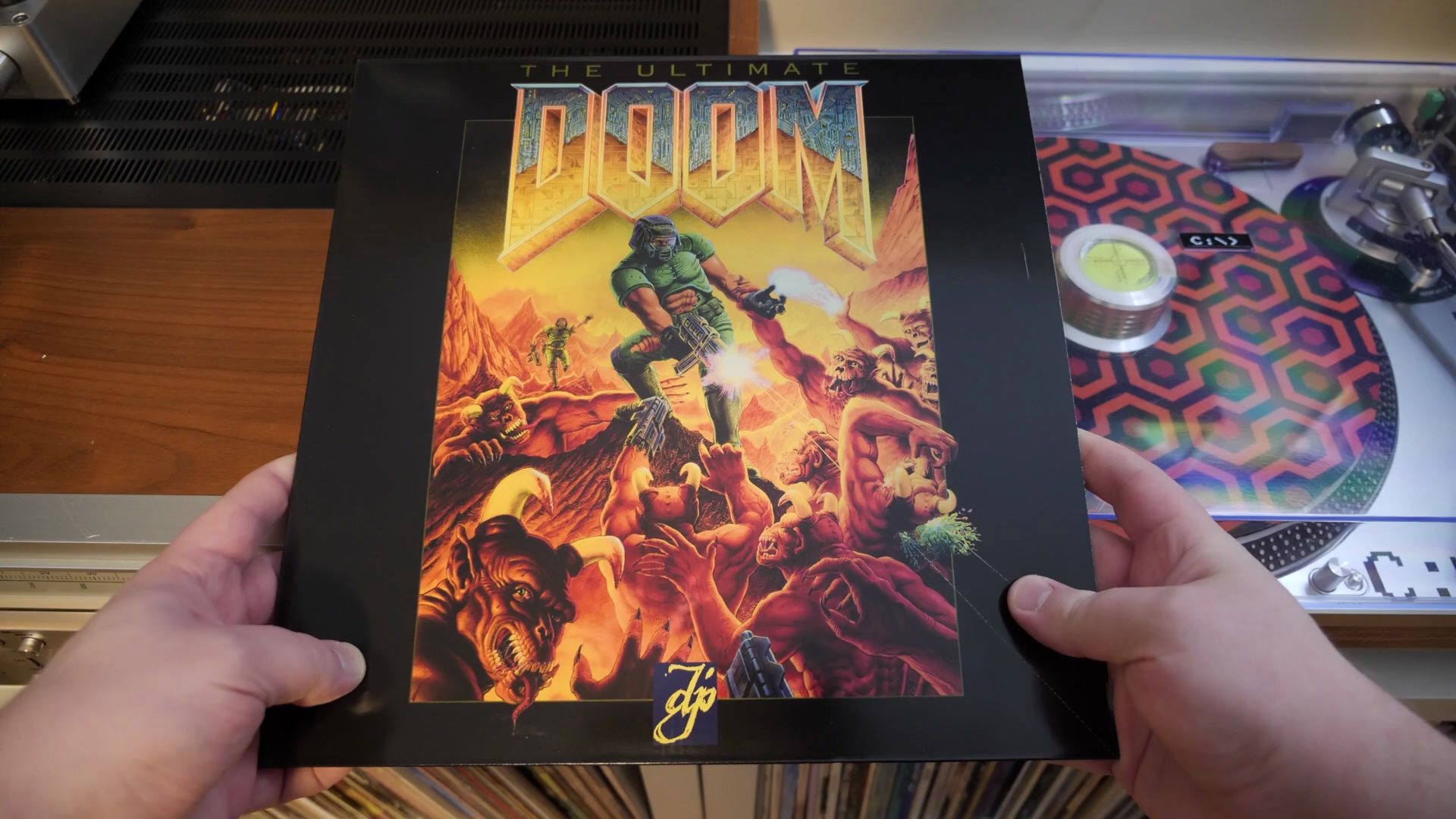 [图]【DOOM】毁灭战士-独立黑胶-E1M1 By LGR【The Ultimate Doom Sound Canvas Music on Vinyl】