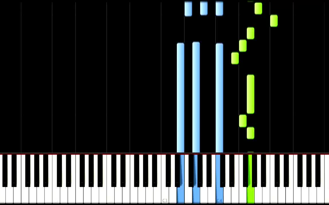 [图]【燃音乐】Star Sky - Two Steps From Hell - Piano Cover by Andrew Wrangell (Synthesia)