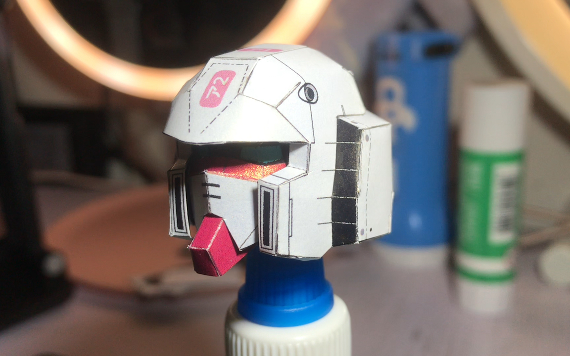 元祖高达纸模进度报告-第一晚