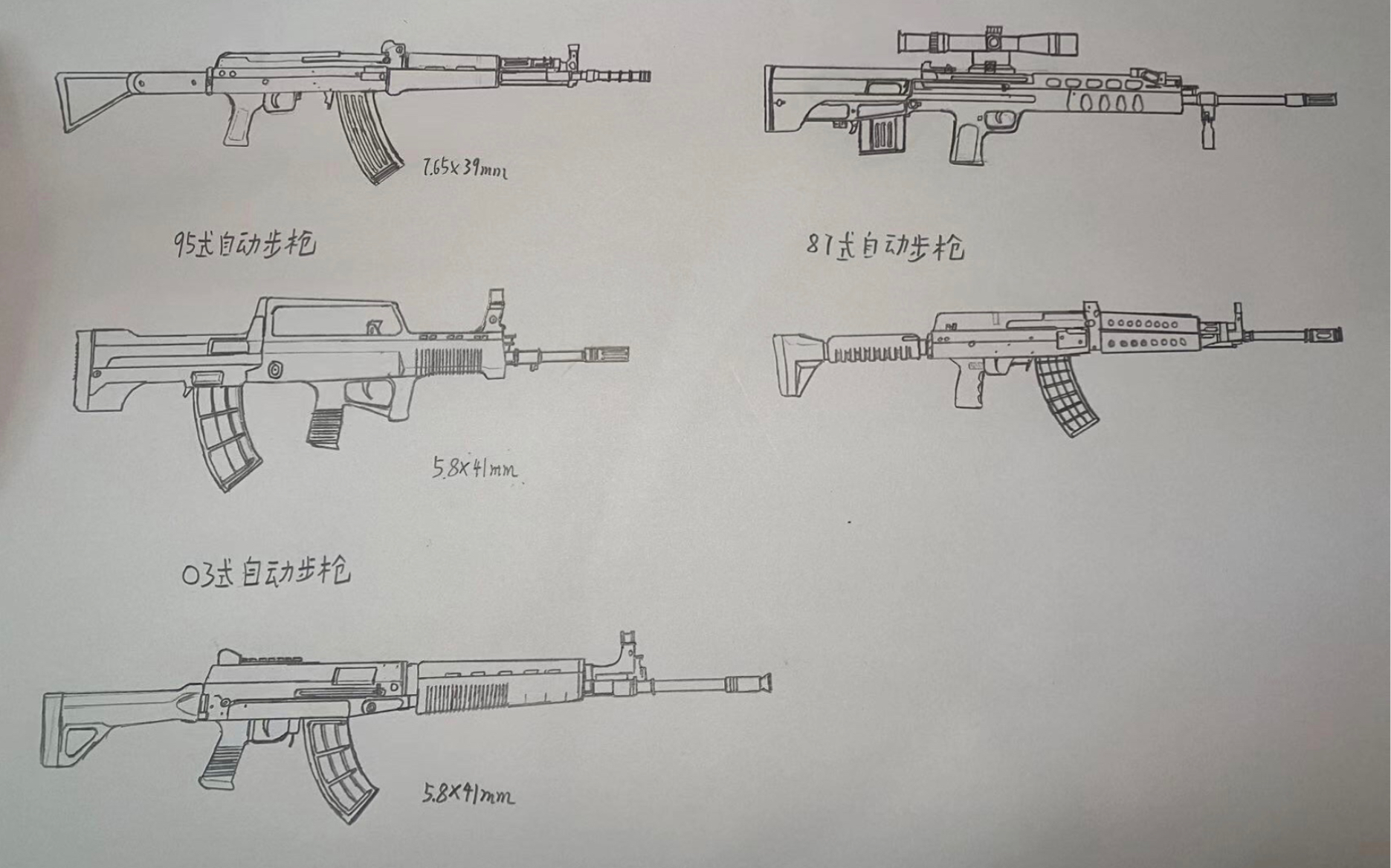 [图]中国枪械绘画