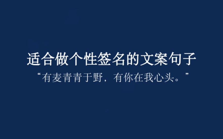 『光影讲述光影,生命行走在生命里』适合做个性签名的文案句子哔哩哔哩bilibili