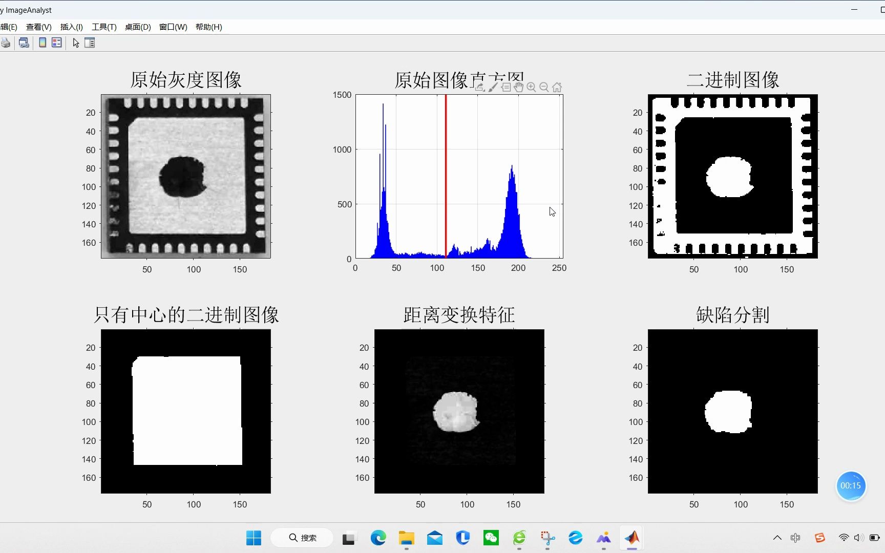 【缺陷检测】基于matlab计算机视觉芯片缺陷检测【含matlab源码 2576