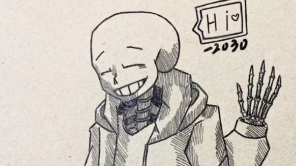 insanity sans手绘!(感觉一般般)