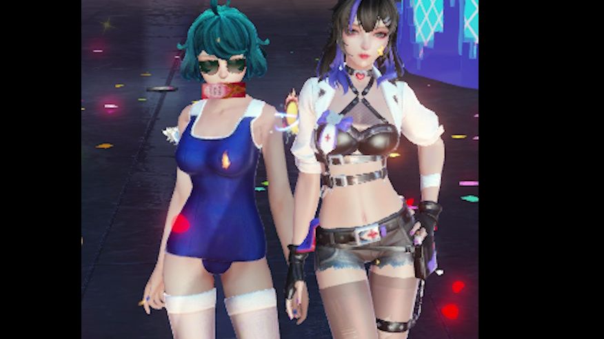 【枪神纪】白丝火,黑丝奶