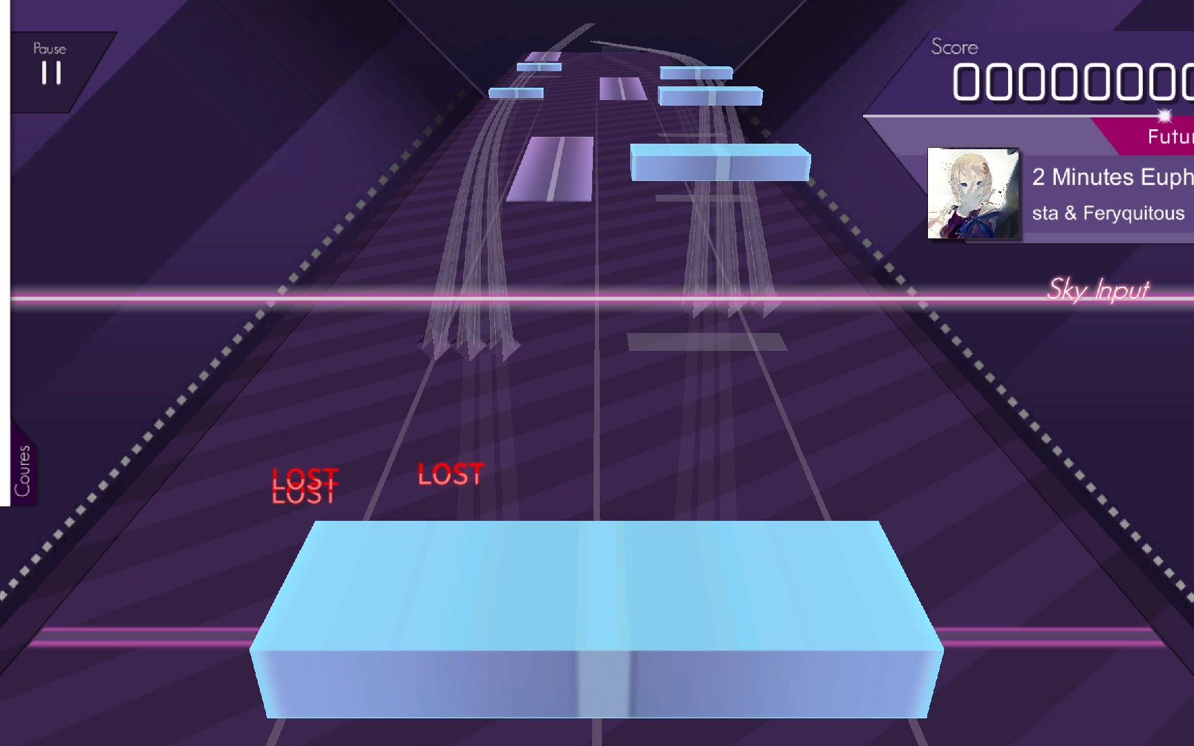 过生日了,送大家一个arc社区音游(第一集:谱面播放效果)