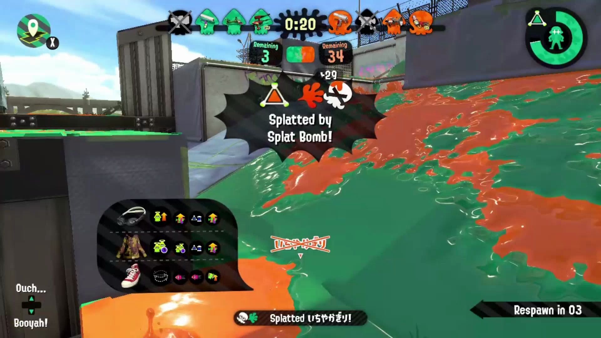 【splatoon 2】三角雷 互 相 伤 害_哔哩哔哩 (゜-゜)つロ 干杯~-bili